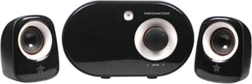 MEDIACOM Casse audio per PC Mediacom Mediasoung DT303 2.1 nero